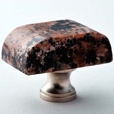 Baltic Brown (Granite knobs and handles for kitchen cabinet drawer doors)
